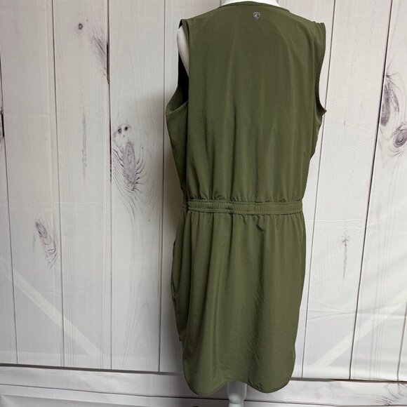 KÜHL Vantage™ Dress, Women’s XL, Everglade Green, Performance Outdoor Dress, EUC - Picture 4 of 13